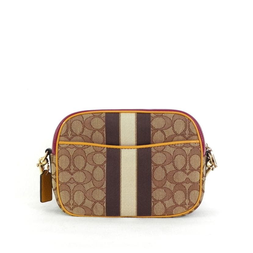 COACH Shoulder Bag Signature Jacquard K2022 191* Rank A 81 [Used] K2022 3