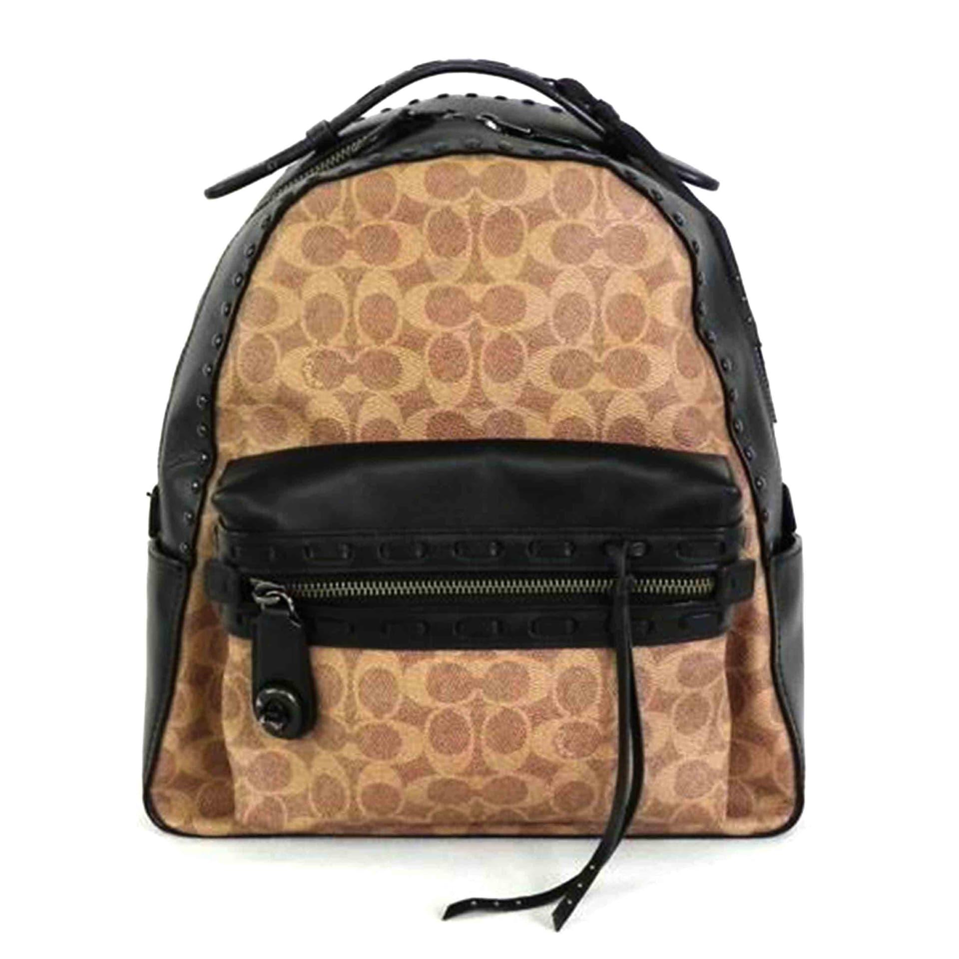 COACH Backpack Signature 37466 AB Rank 81 [Used] 37466 2