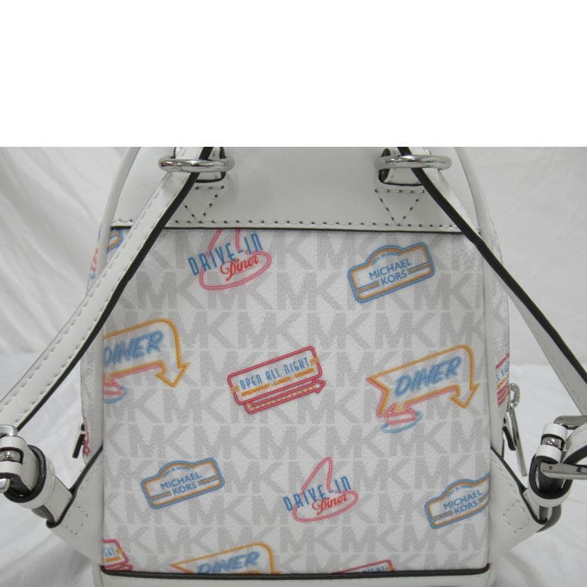 MICHAEL KORS RHEA Backpack Extra Small Signature 35T5SRAB0I AB Rank 63Used 4