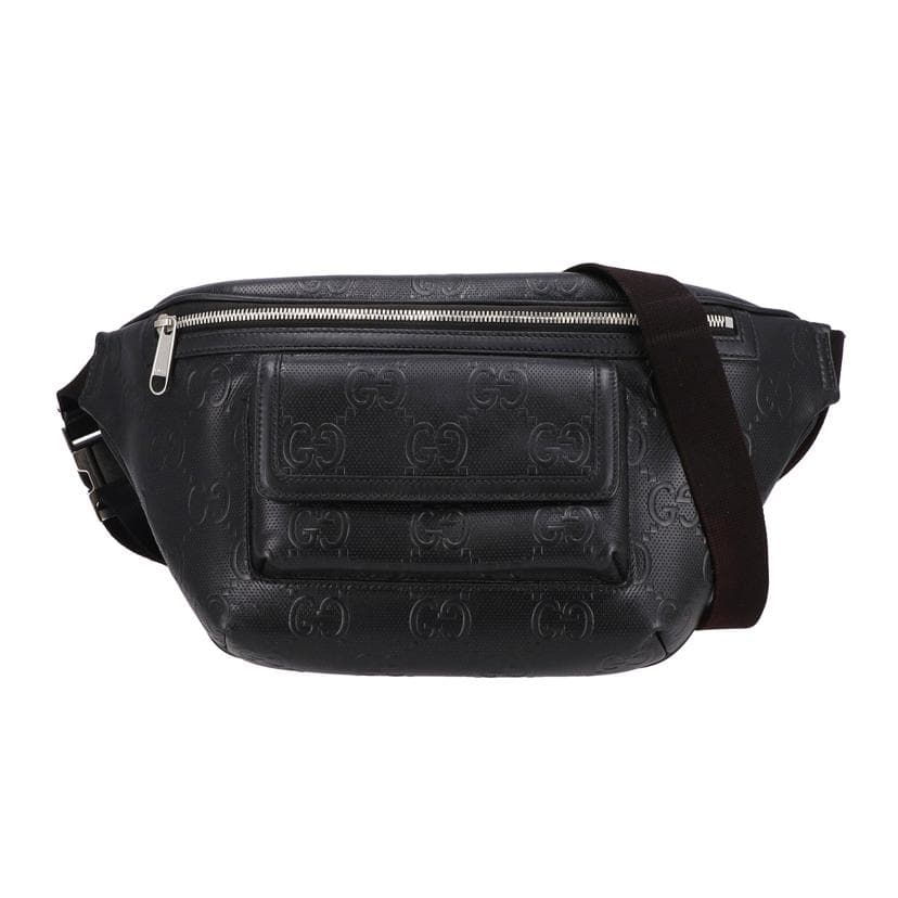 GUCCI GG embossed leather belt bag 6450931W3CN 525*** B rank 24Used 6450931W3CN 2