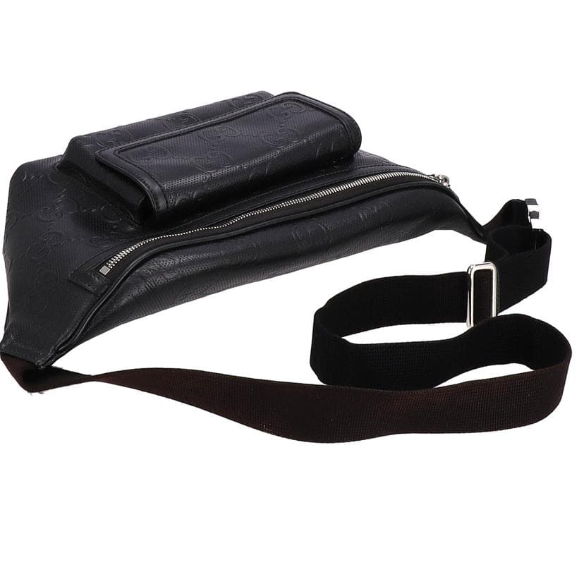 GUCCI GG embossed leather belt bag 6450931W3CN 525*** B rank 24Used 6450931W3CN 5