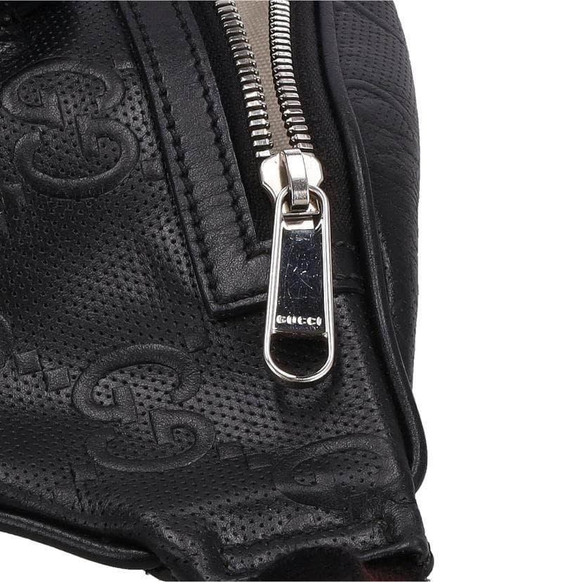 GUCCI GG embossed leather belt bag 6450931W3CN 525*** B rank 24Used 6450931W3CN 9