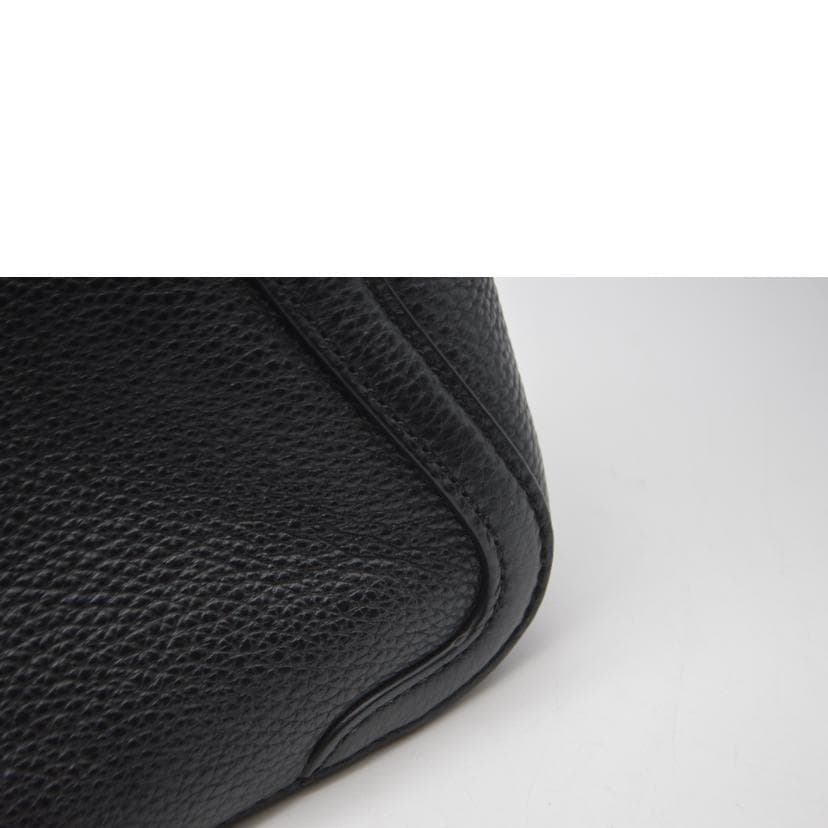 TORY BURCH Francis Pebble Leather Noir AB Rank 89 [Used] 11