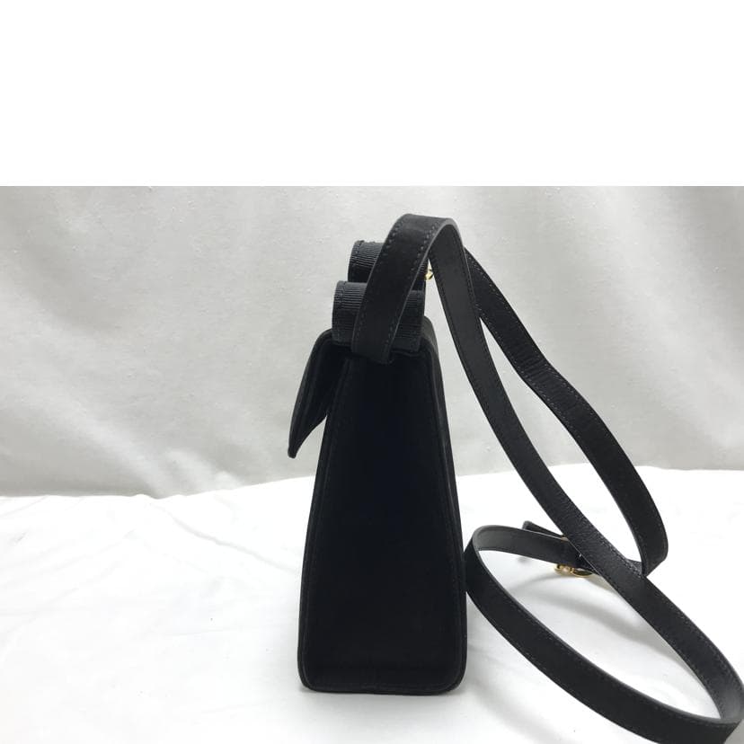 Salvatore Ferragamo Ferragamo Vera Ribbon Shoulder Bag 213104 Rank B 51 [Used] 3