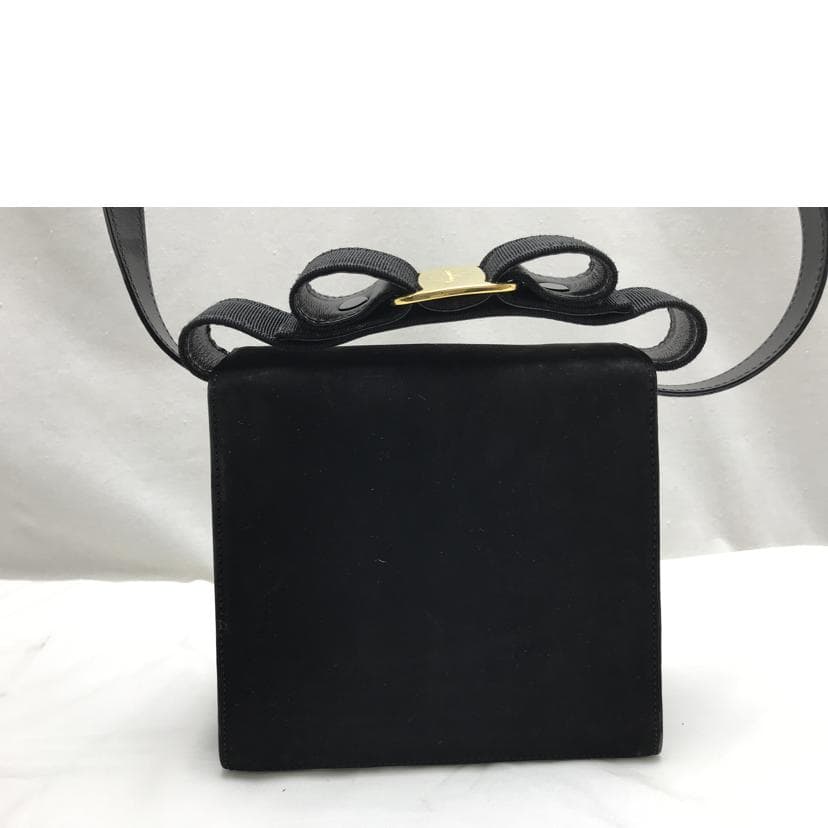 Salvatore Ferragamo Ferragamo Vera Ribbon Shoulder Bag 213104 Rank B 51 [Used] 5