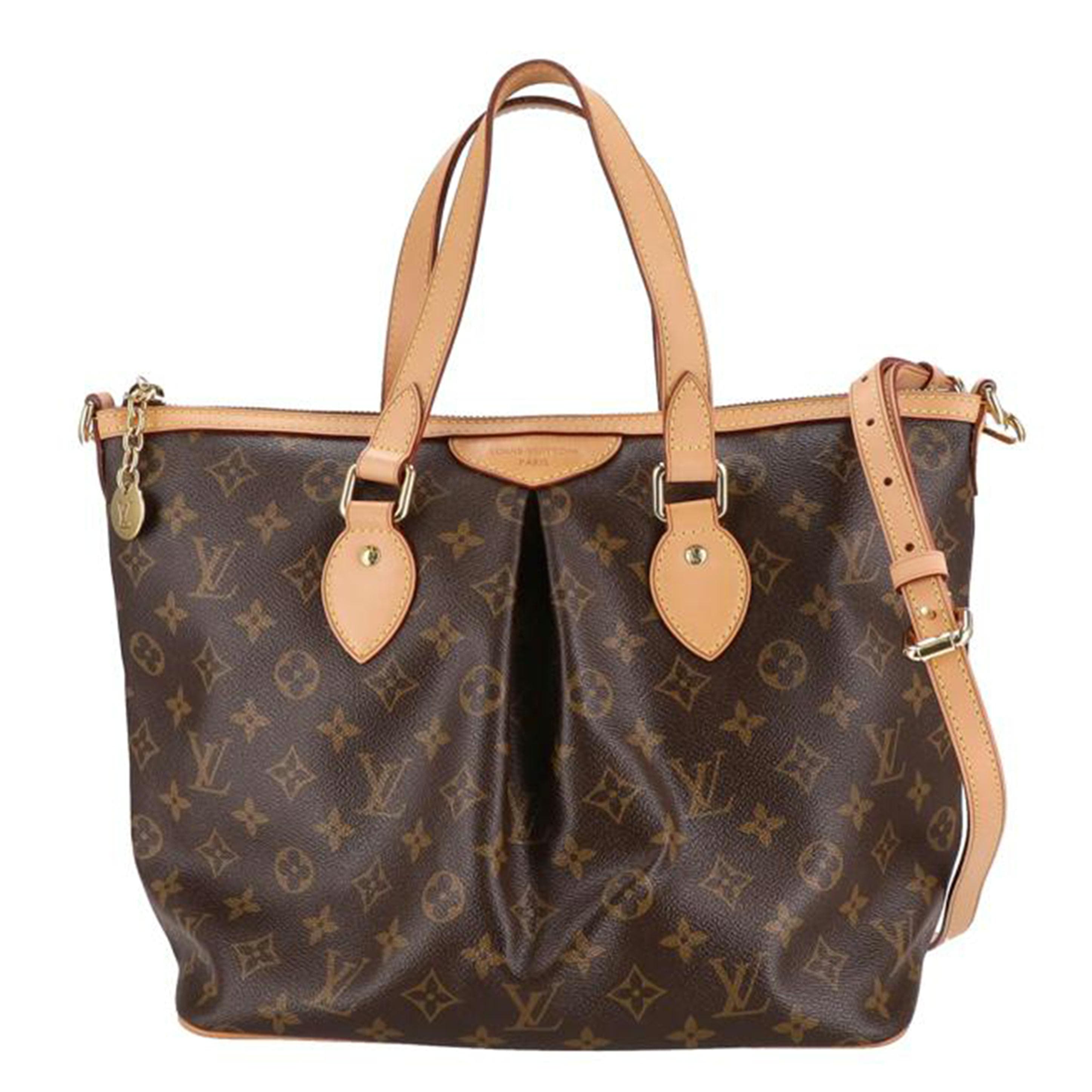 LOUIS VUITTON Louis Vuitton Palermo PM Monogram M40145 SR0*** AB Rank 78Used 2
