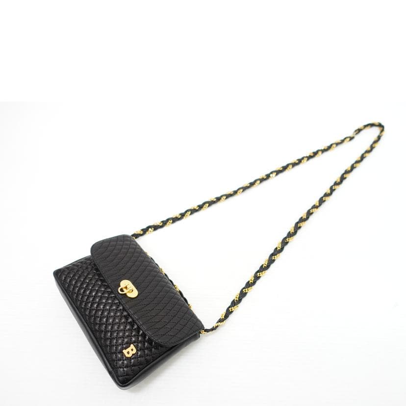 BALLY Quilted Shoulder Bag Rank B 88 [Used] 4