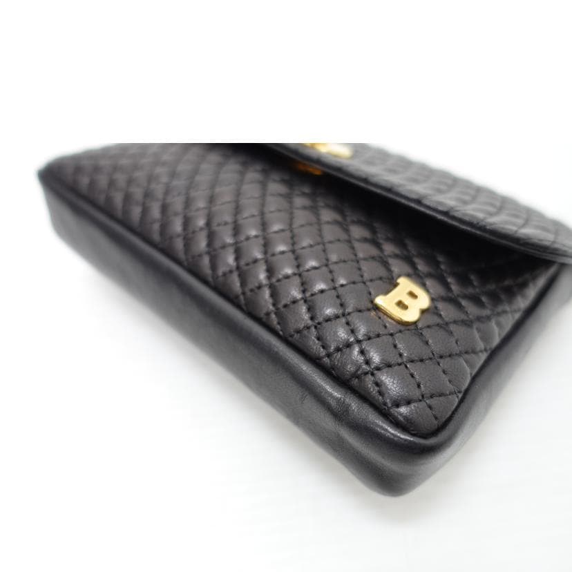 BALLY Quilted Shoulder Bag Rank B 88 [Used] 5