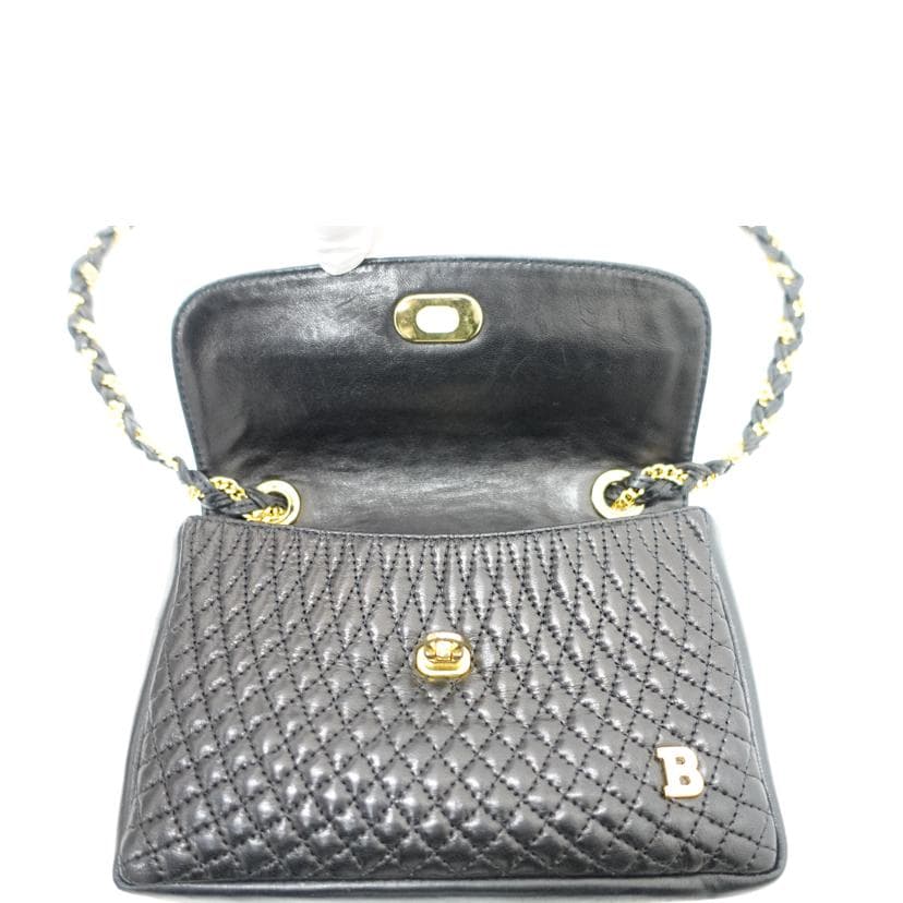 BALLY Quilted Shoulder Bag Rank B 88 [Used] 6