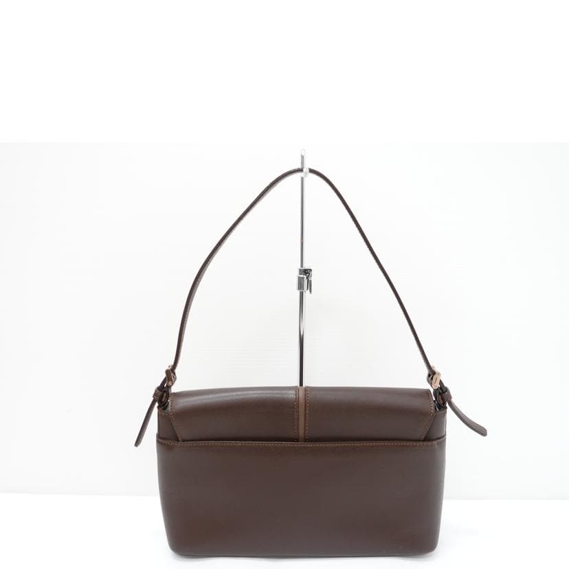 BURBERRY Leather One Shoulder Bag Rank B 88 [Used] 3