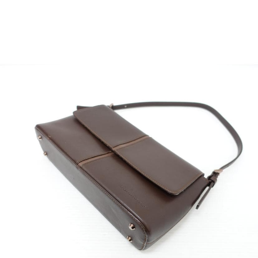 BURBERRY Leather One Shoulder Bag Rank B 88 [Used] 4