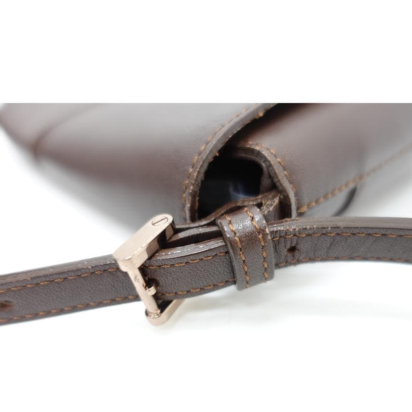 BURBERRY Leather One Shoulder Bag Rank B 88 [Used] 5