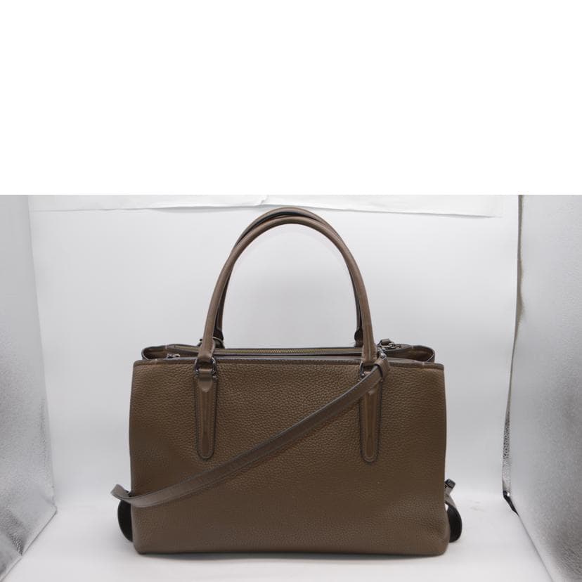 COACH Brooklyn 34 Grain Leather Brown 57276 K16** AB Rank 89 [Used] 57276 3