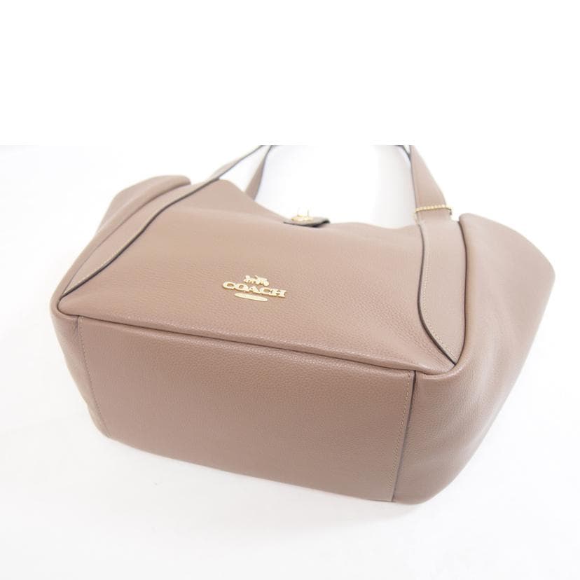 COACH Hadley Turnlock Tote Bag CAL17 E25** Grade A 71 [Used] CAL17 4