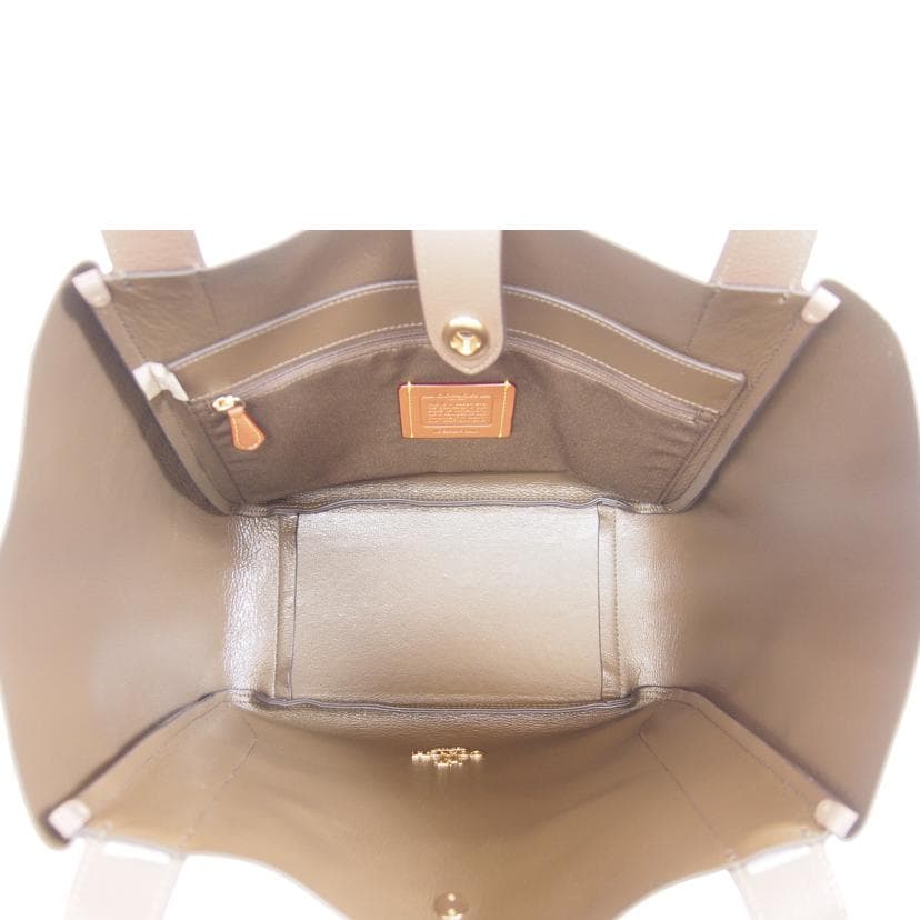 COACH Hadley Turnlock Tote Bag CAL17 E25** Grade A 71 [Used] CAL17 6