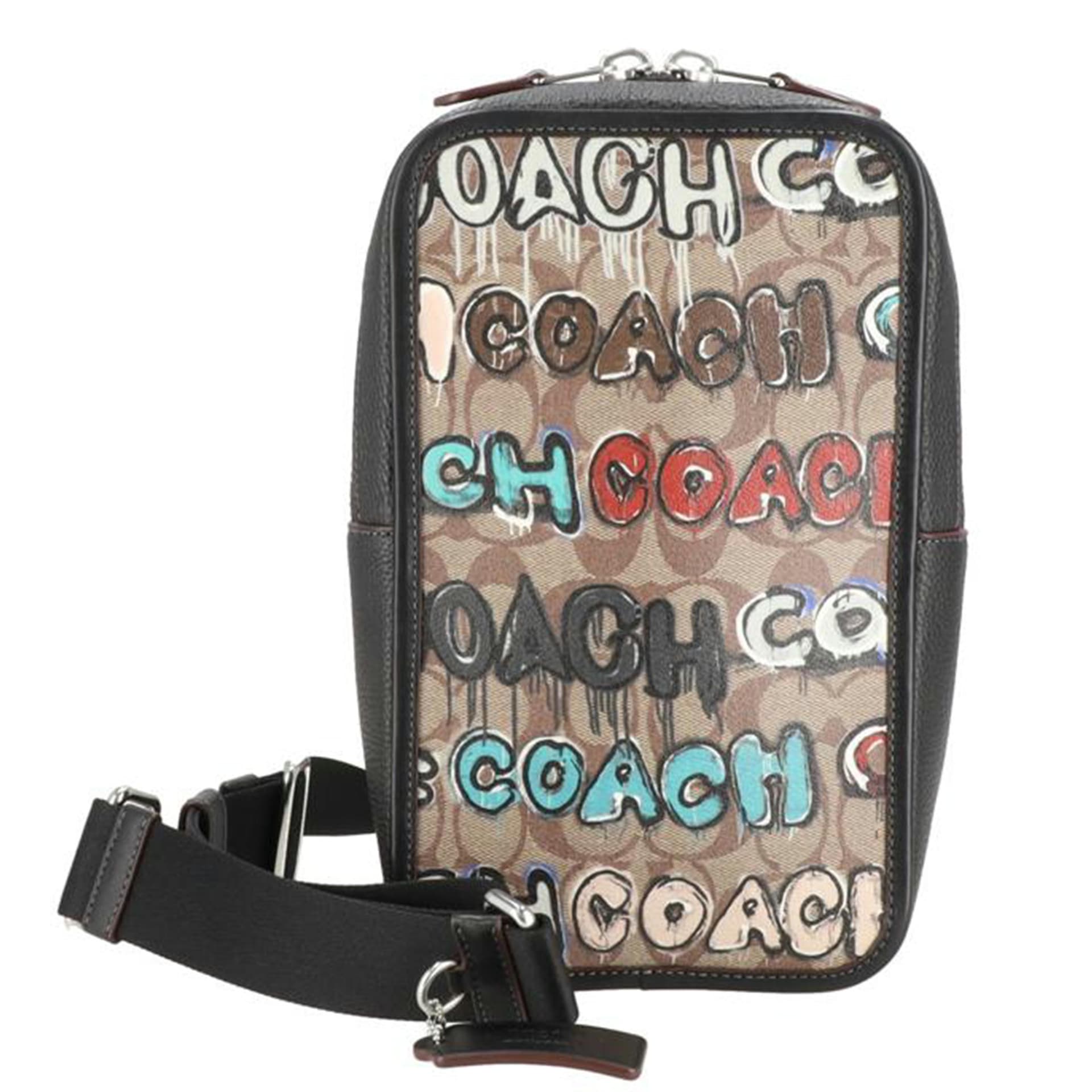 COACH MINT & SURF collaboration body bag CL954 F23** A rank 20used CL954 2