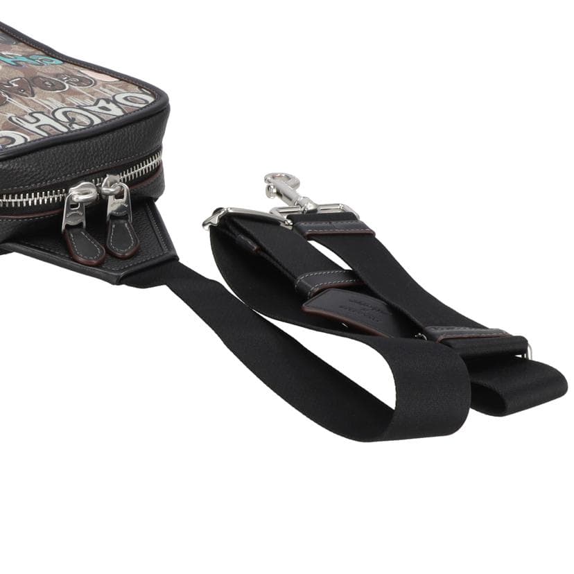 COACH MINT & SURF collaboration body bag CL954 F23** A rank 20used CL954 5