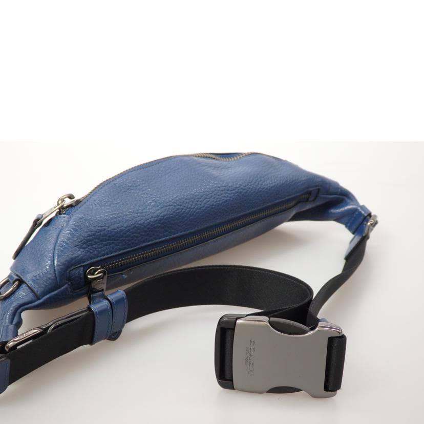 COACH Waist Bag Blue C4137 B21** AB Rank 76 [Used] C4137 5