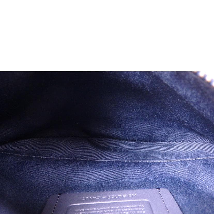 COACH Waist Bag Blue C4137 B21** AB Rank 76 [Used] C4137 6