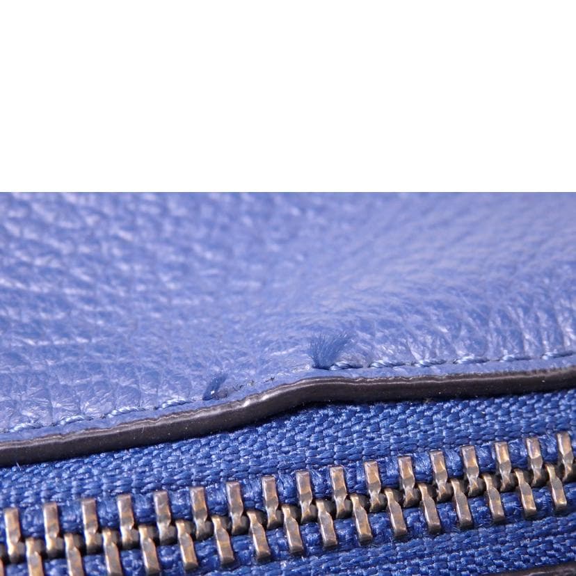 COACH Waist Bag Blue C4137 B21** AB Rank 76 [Used] C4137 8