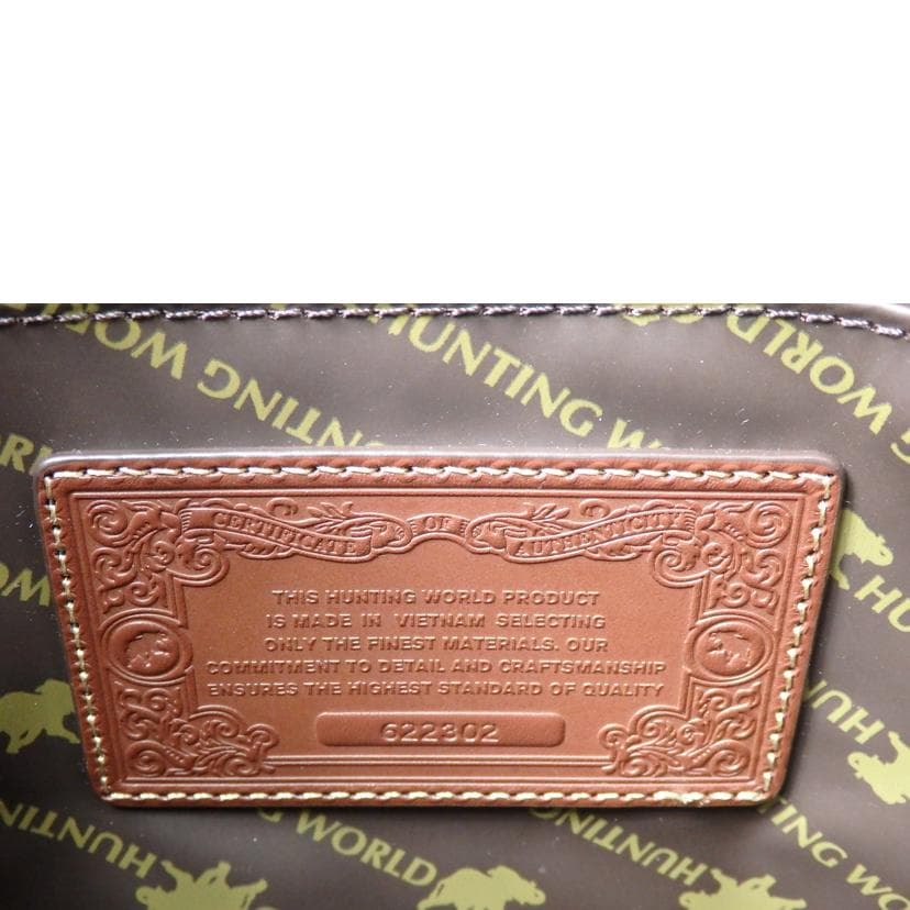 HUNTING WORLD Hunting World 2WAY Handbag A Rank 76 [Used] 7