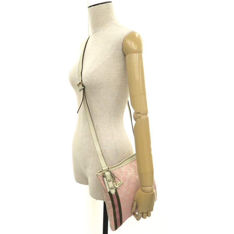 GG Canvas Shoulder 144388 9