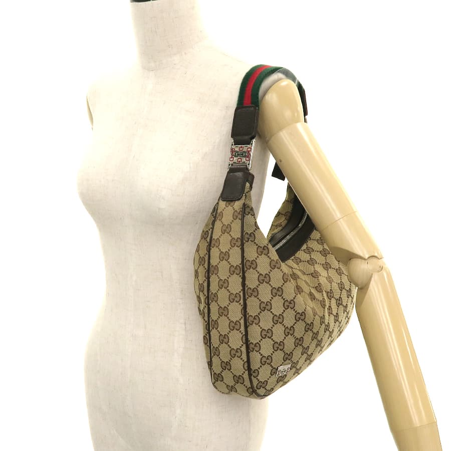 GG Canvas One Shoulder 145757 9