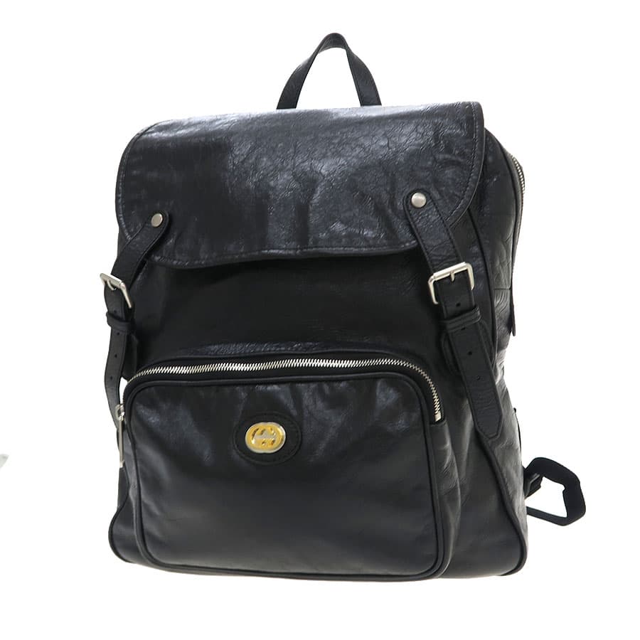 Leather backpack 575823
