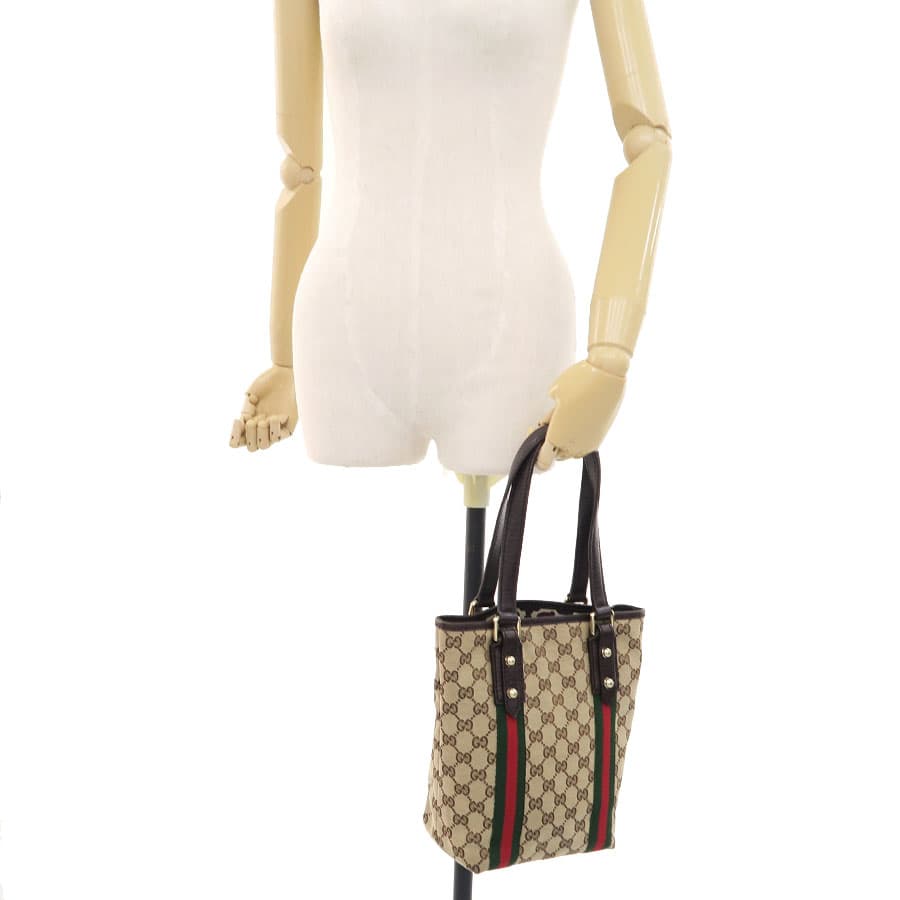 GG Canvas Tote 162898 9