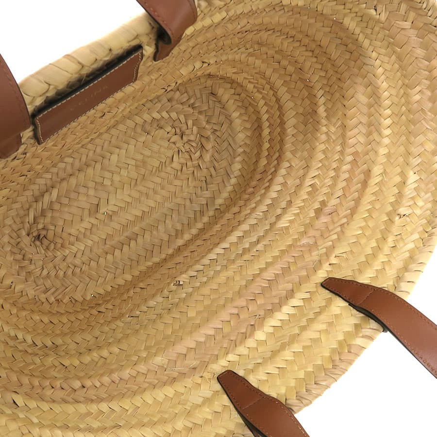 Teen CELINE Classic Panier/Raffia & Calfskin 113832CGG.04LU 2