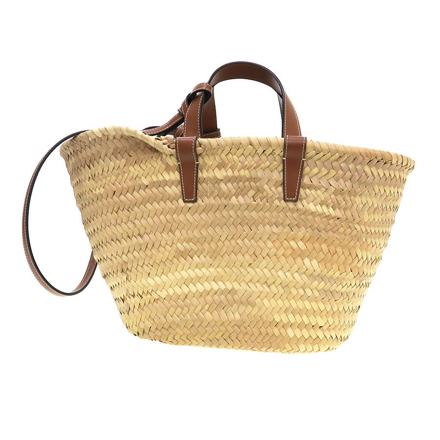 Teen CELINE Classic Panier/Raffia & Calfskin 113832CGG.04LU 3