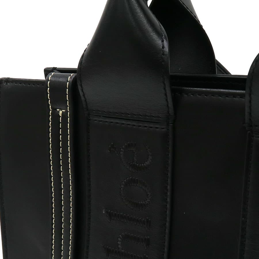 WOODY Small Tote Bag / Leather 4