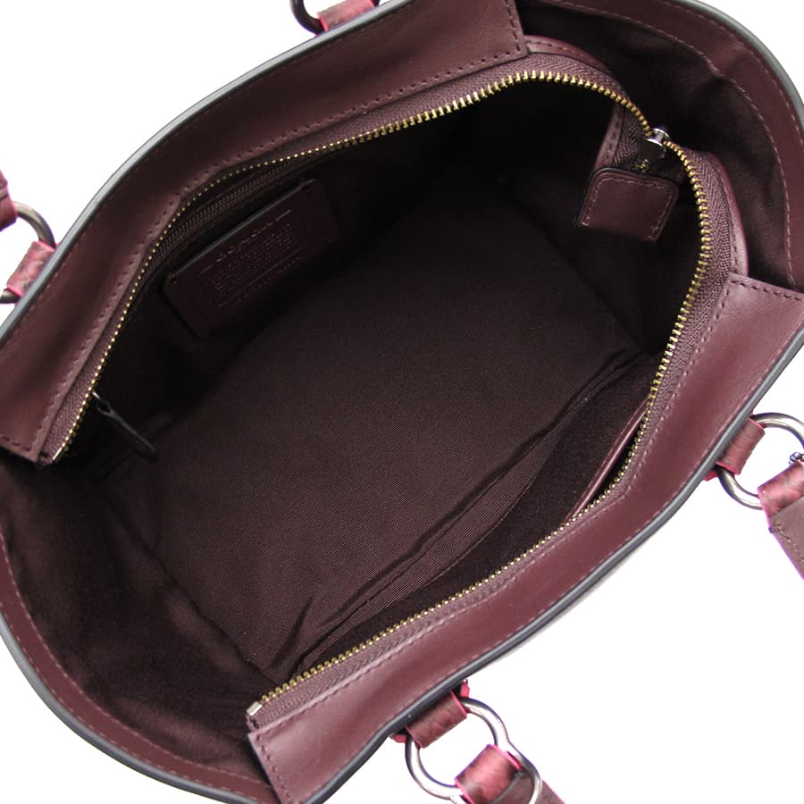 Exotic Trim Leather Crossbody F20894 2