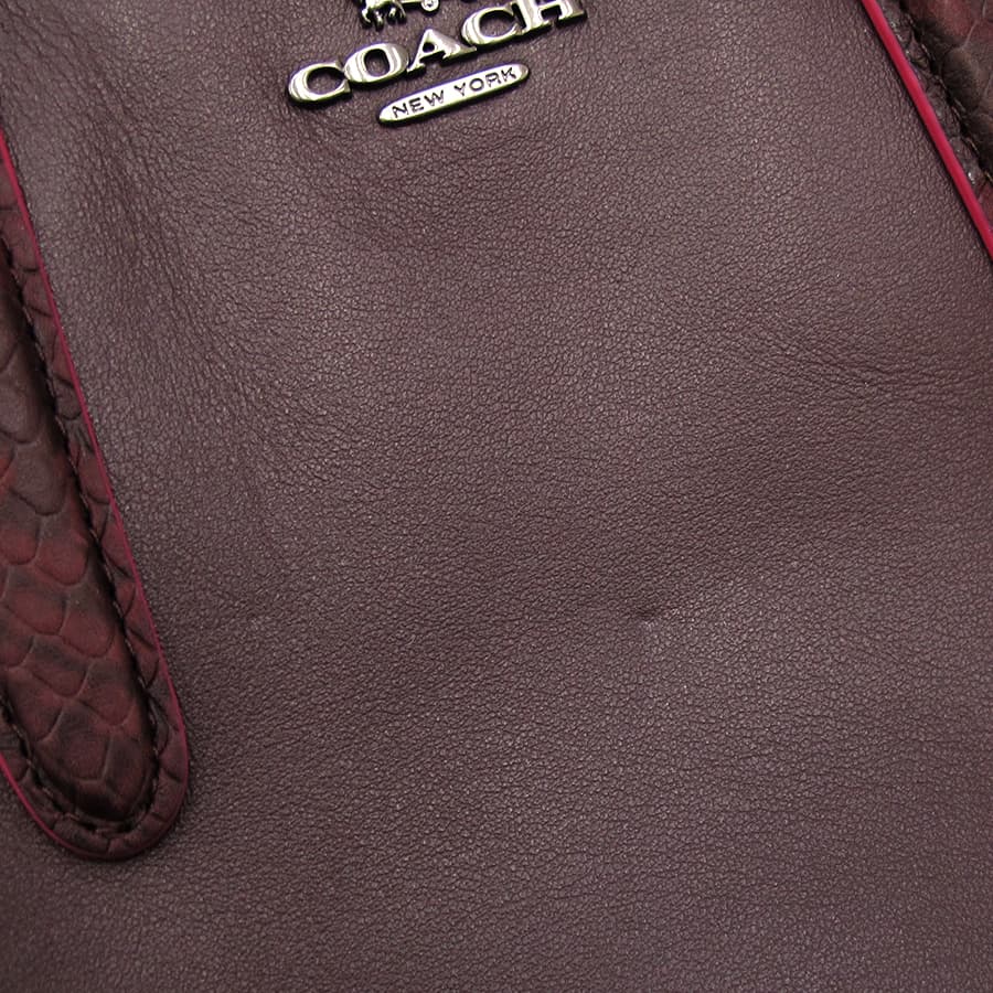 Exotic Trim Leather Crossbody F20894 5