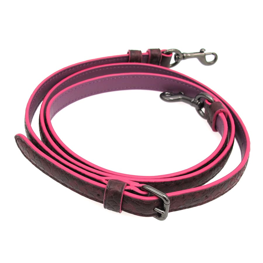 Exotic Trim Leather Crossbody F20894 7