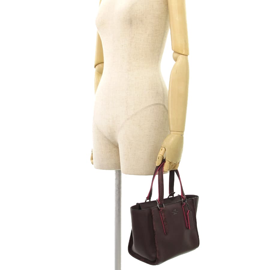 Exotic Trim Leather Crossbody F20894 8