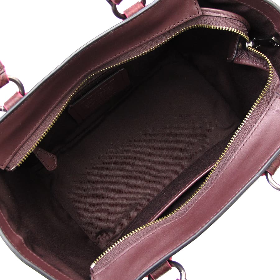 Exotic Trim Leather Crossbody F20894 2