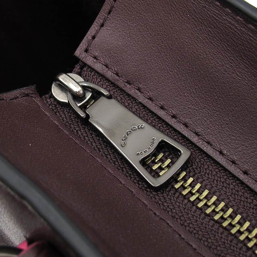 Exotic Trim Leather Crossbody F20894 6
