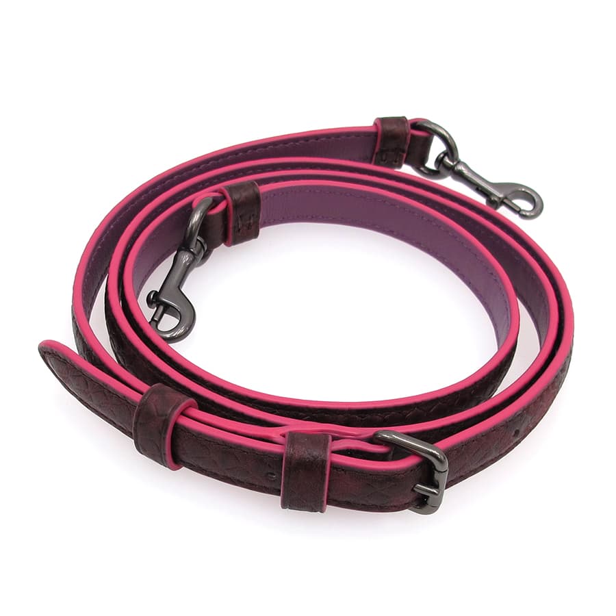 Exotic Trim Leather Crossbody F20894 7