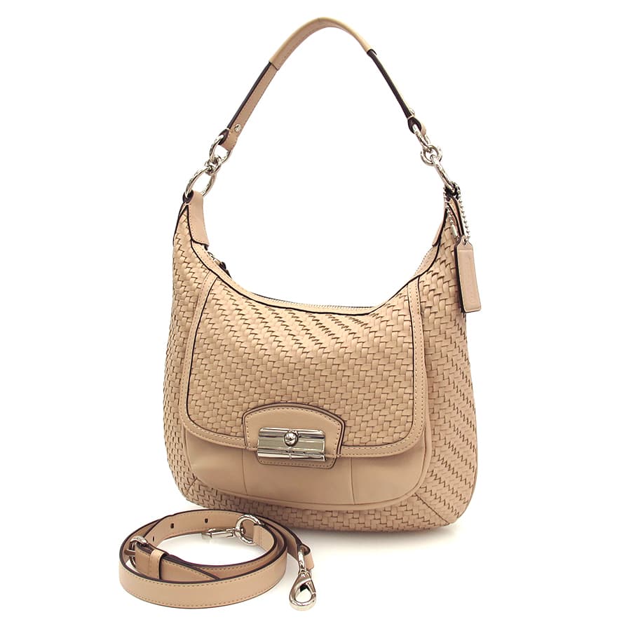 Kristin Woven Leather Hobo 19314