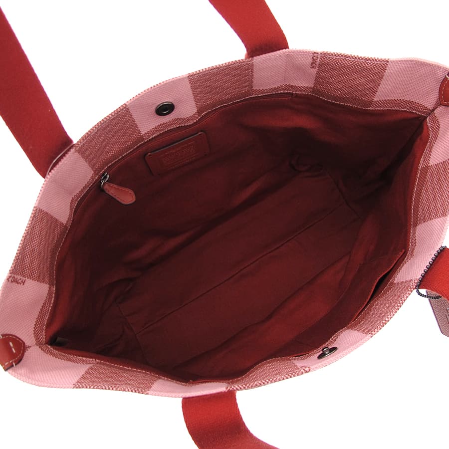 Buffalo Plaid Canvas Tote F25919 2