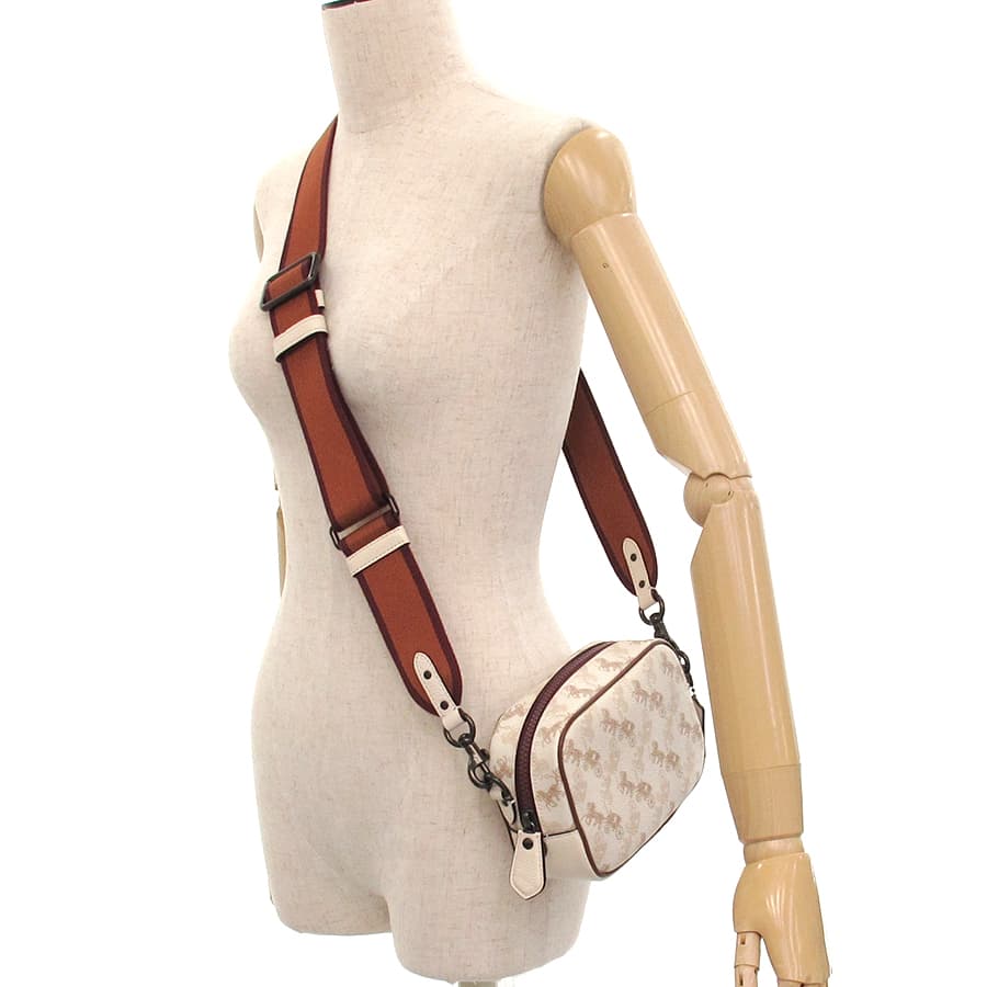 Horse and Carriage Coated Canvas Camera Bag 89401 9