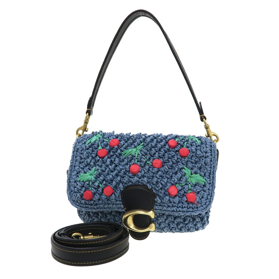 Soft Tabby Shoulder Bag with Cherry CA033