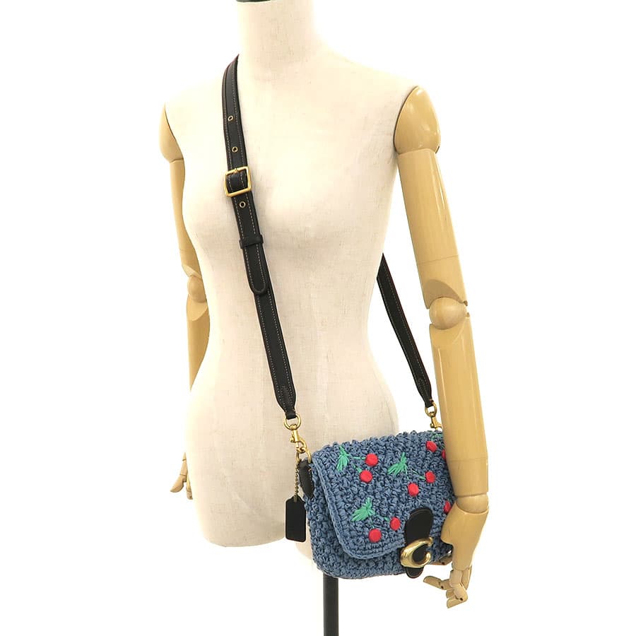 Soft Tabby Shoulder Bag with Cherry CA033 9