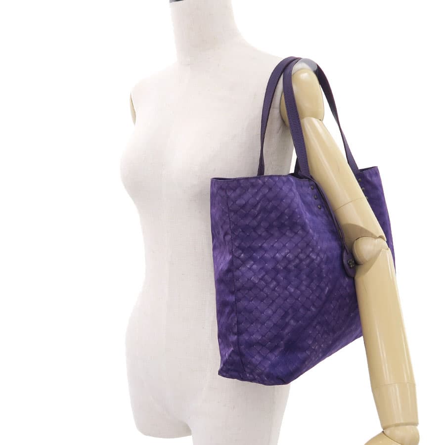 Intrecciato Nylon Tote 9