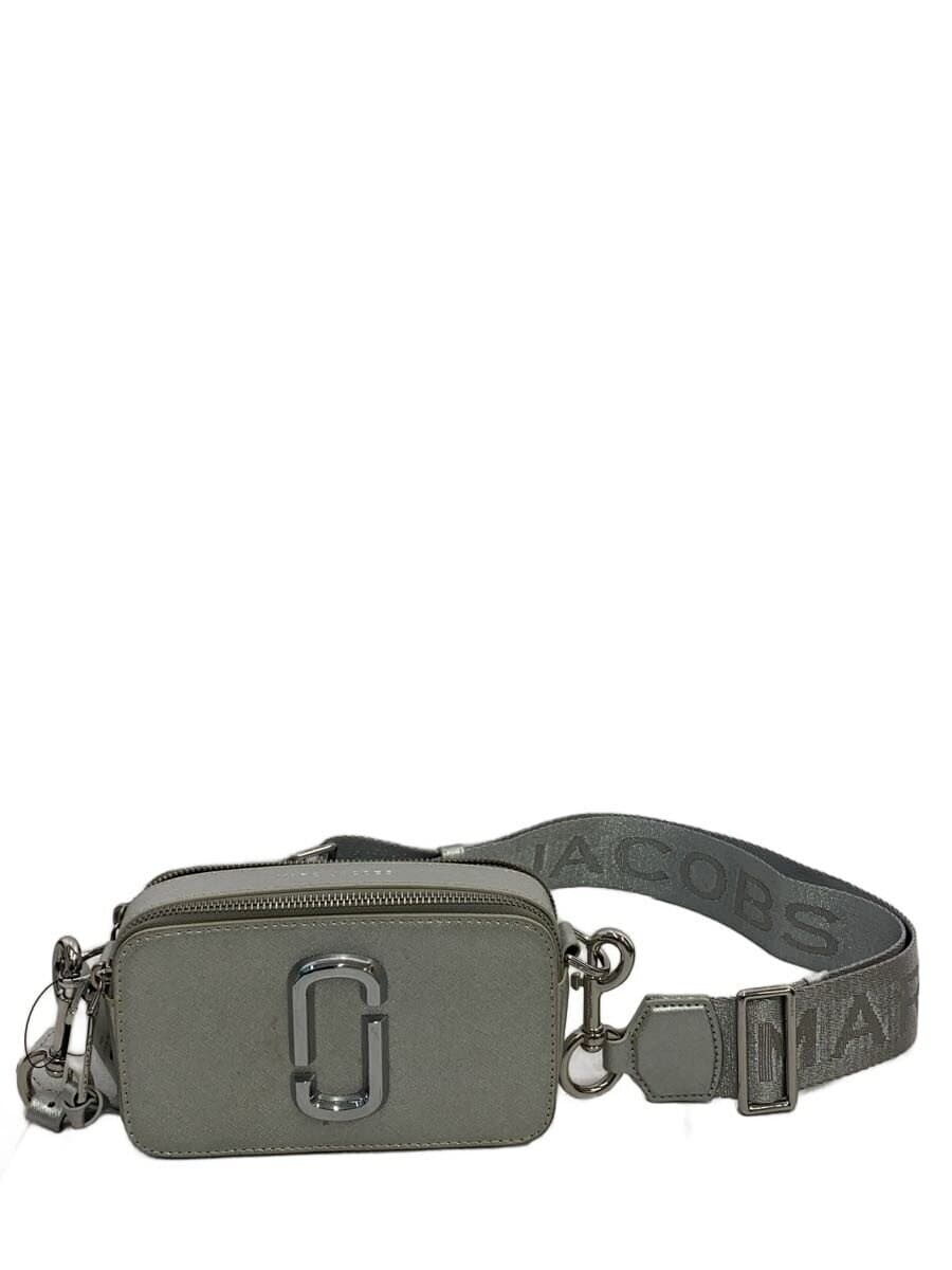 MARC JACOBS Shoulder Bag Leather SLV Solid M0015323