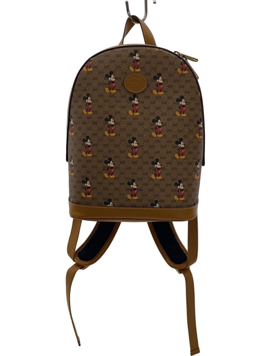 GUCCIDISNEY GG Supreme Backpack BRW All Over Pattern 552884