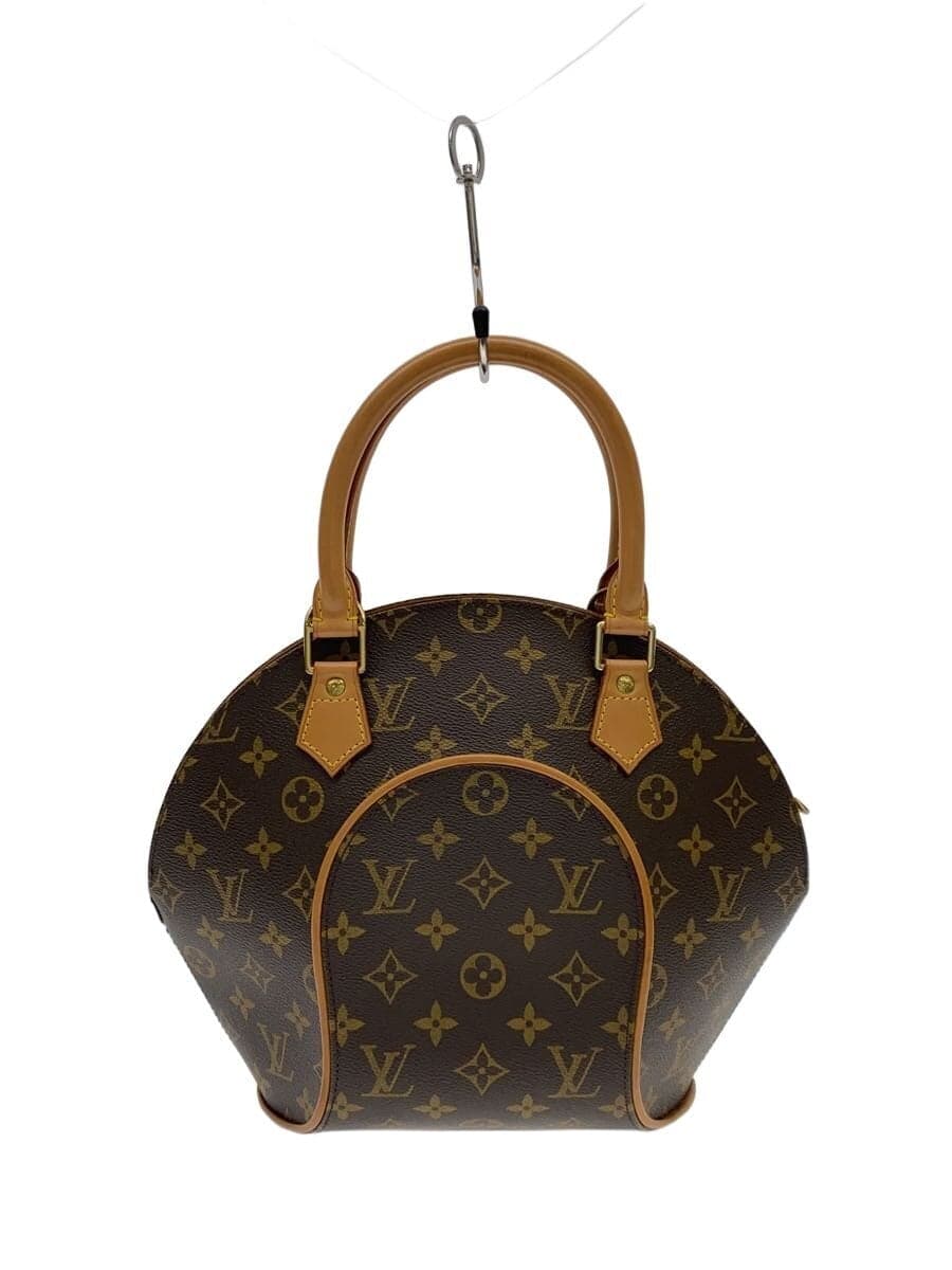 LOUIS VUITTON Ellipse MM_Monogram Canvas PVC BRW Monogram
