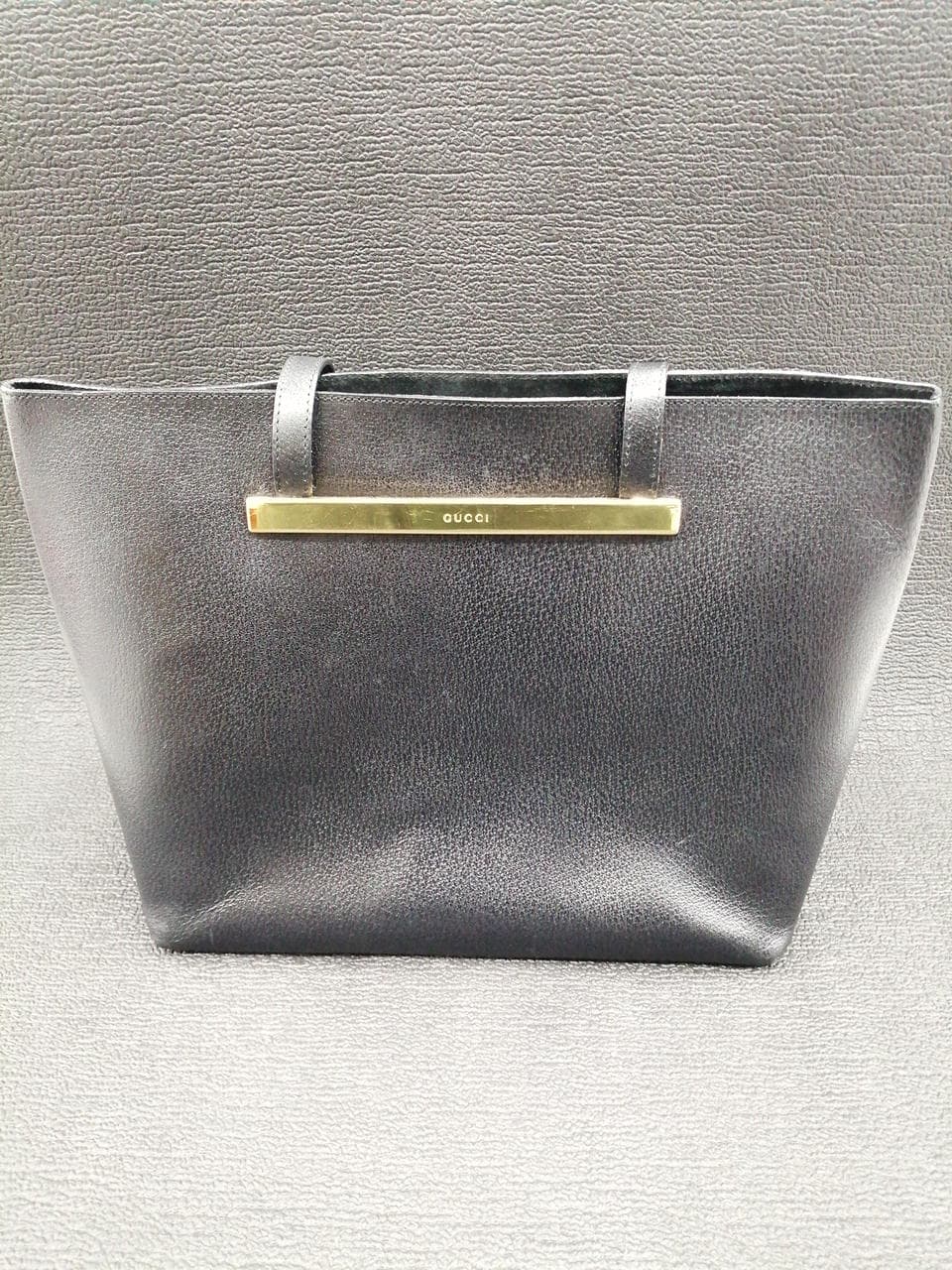 Leather Tote Bag & Pouch 0559